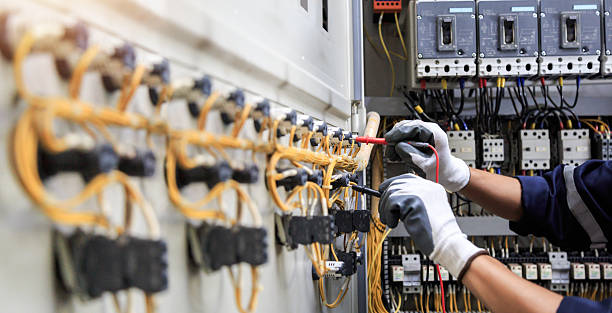 Professional Electrician technician working in Big Lake, WA